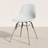 Sedia da Pranzo - Design Scandinavo - Gambe in Legno - Set di 4 - Skögur image 7