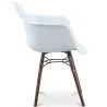 Sedie da Pranzo - Design Scandinavo - Gambe in Legno Scuro - Nordika image 7