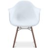 Sedie da Pranzo - Design Scandinavo - Gambe in Legno Scuro - Nordika image 7