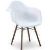 Sedie da Pranzo - Design Scandinavo - Gambe in Legno Scuro - Nordika image 7