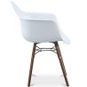 Sedie da Pranzo - Design Scandinavo - Gambe in Legno Scuro - Nordika image 7