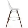Sgabelli da Pranzo - Design Scandinavo - Gambe in Legno Scuro - Set di 4 - Skögur image 7