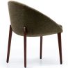 Sedia da Pranzo Imbottita con Gambe in Legno - Design Moderno per Ristoranti e Hotel di Lusso image 7