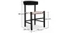 Sedia da pranzo in legno - Stile scandinavo - Batsheva image 7
