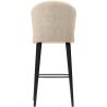 Sgabello da Bar Rivestito in Velluto - Design Moderno e Premium per Ristoranti, Hotel e Case - Velvet Icon image 7
