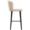Sgabello da Bar Rivestito in Velluto - Design Moderno e Premium per Ristoranti, Hotel e Case - Velvet Icon image 7