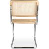 Sedia da Pranzo - Design Vintage - Legno e Rattan - Nuova Edizione - Bruna image 7