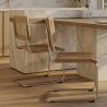 Sedia da Pranzo - Design Vintage - Legno e Rattan - Nuova Edizione - Bruna image 7