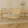 Sedia da Pranzo - Design Vintage - Legno e Rattan - Nuova Edizione - Bruna image 7