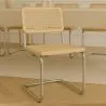 Sedia da Pranzo - Design Vintage - Legno e Rattan - Nuova Edizione - Bruna image 7