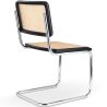 Sedia da Pranzo - Design Vintage - Legno e Rattan - Nuova Edizione - Bruna image 7
