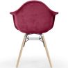 Sedia da Pranzo in Velluto - Design Scandinavo e Gambe in Legno - Nordika image 7