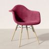 Sedia da Pranzo in Velluto - Design Scandinavo e Gambe in Legno - Nordika image 7