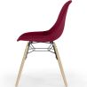 Sedia da Pranzo in Velluto - Design Scandinavo e Gambe in Legno - Skögur image 7