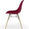 Sedia da Pranzo in Velluto - Design Scandinavo e Gambe in Legno - Skögur image 7