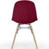 Sedia da Pranzo in Velluto - Design Scandinavo e Gambe in Legno - Skögur image 7