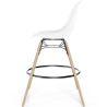 Sgabello da Bar in Velluto - Design Scandinavo e Gambe in Legno - Skögur image 7