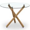 Tavolo da Pranzo Rotondo - Design Scandinavo - 4/5 Posti - Tesfa image 7