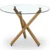 Tavolo da Pranzo Rotondo - Design Scandinavo - 4/5 Posti - Tesfa image 7