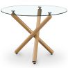 Tavolo da Pranzo Rotondo - Design Scandinavo - 4/5 Posti - Tesfa image 7