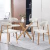 Tavolo da Pranzo Rotondo - Design Scandinavo - 4/5 Posti - Tesfa image 7
