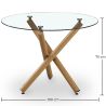 Tavolo da Pranzo Rotondo - Design Scandinavo - 4/5 Posti - Tesfa image 7