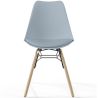 Sedia da Pranzo con Cuscino - Design Scandinavo e Gambe in Legno - Skögur image 7