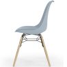 Sedia da Pranzo con Cuscino - Design Scandinavo e Gambe in Legno - Skögur image 7