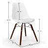 Sedia da Pranzo con Cuscino - Design Scandinavo e Gambe in Legno Scuro - Skögur image 7