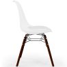 Sedia da Pranzo con Cuscino - Design Scandinavo e Gambe in Legno Scuro - Skögur image 7