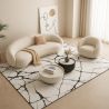 Grande Tappeto dal Design Moderno Effetto Marmo - (290x200 cm) - Calico image 7