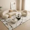 Grande Tappeto dal Design Moderno Effetto Marmo - (290x200 cm) - Calico image 7