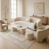Grande Tappeto dal Design Contemporaneo e Moderno - Beige (290x200 cm) - Ornate image 7