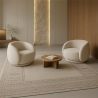 Grande Tappeto dal Design Contemporaneo e Moderno - Beige (290x200 cm) - Celadon image 7