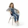 Sedia per Bambini Design Scandinavo - Gambe in Legno - Nordika image 7