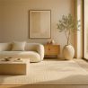 Grande Tappeto dal Design Contemporaneo e Moderno - Beige (290x200 cm) - Rococo image 7