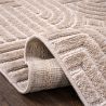 Grande Tappeto dal Design Contemporaneo e Moderno - Beige (290x200 cm) - Rococo image 7