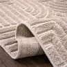 Grande Tappeto dal Design Contemporaneo e Moderno - Beige (290x200 cm) - Rococo image 7