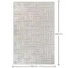 Grande Tappeto dal Design Contemporaneo e Moderno - Beige (160x230 cm) - Rosella image 7