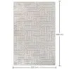 Grande Tappeto dal Design Contemporaneo e Moderno - Beige (290x200 cm) - Rosella image 7