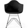 Sedia da Pranzo - Design Scandinavo e Gambe in Metallo Nero - Nordika image 7