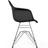 Sedia da Pranzo - Design Scandinavo e Gambe in Metallo Nero - Nordika image 7