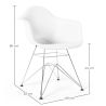 Sedia da Pranzo - Design Scandinavo e Gambe in Metallo - Nordika image 7