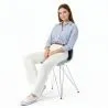 Sedia da Pranzo con Cuscino - Design Scandinavo e Gambe in Metallo - Skögur image 7