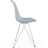 Sedia da Pranzo con Cuscino - Design Scandinavo e Gambe in Metallo Nero - Skögur image 7