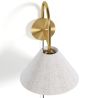 Lampada da Parete Vintage Dorata con Spina e Interruttore - Boly image 7
