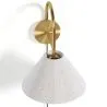 Lampada da Parete Vintage Dorata con Spina e Interruttore - Boly image 7
