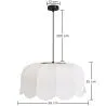 Lampada a sospensione Lino beige – Stile naturale e senza tempo – Deral image 7