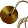 Cavo per lampada a sospensione dorato anticato con altezza regolabile - Berrey image 7