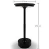 Lampada da tavolo LED portatile – ricaricabile tramite USB – Yurea image 7